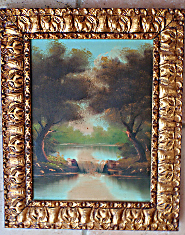 2 Tableaux paysages bucoliques