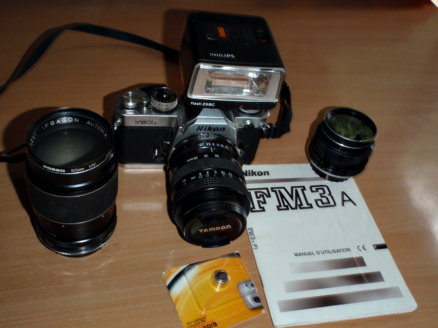 Appareil de photo argentique Nikon FM3a