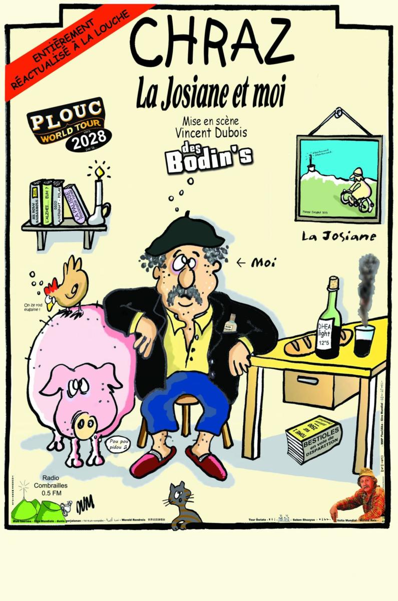 21-03-18 L’humoriste CHRAZ au café de la poste de Narbonne