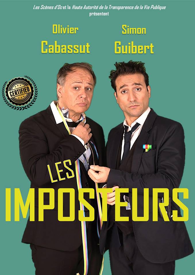 26-04-18 Le comédien Olivier CABASSUT au théâtre Bleu à Narbonne