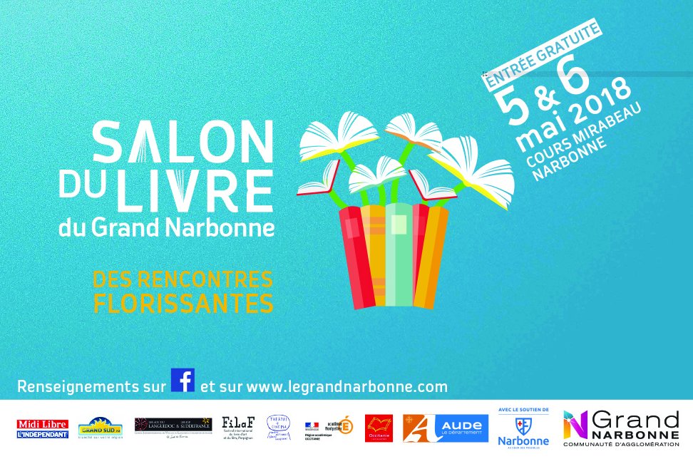 salon du livre 2018 affiche