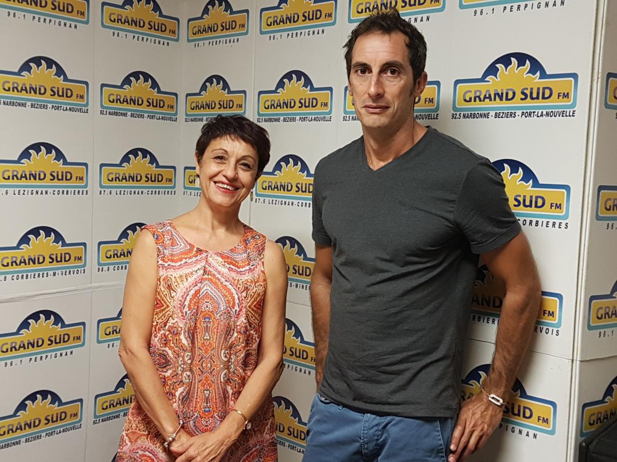 05-09-18 Rose-Marie MANOGIL, directrice & Antoine NESTOR, directeur adjoint de la MJC de Narbonne
