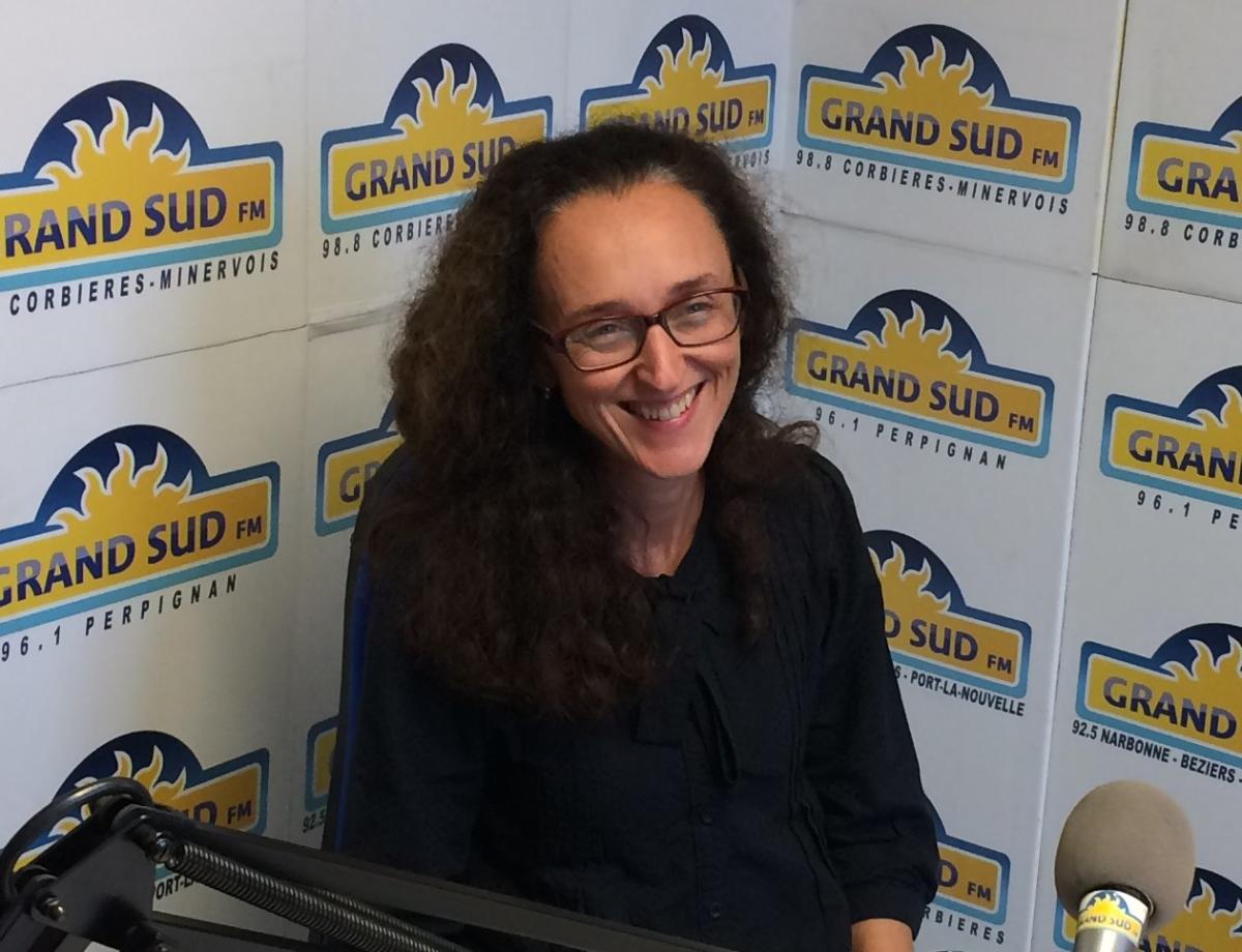 18-10-2018 Anne-Sophie CASTELL, présidente de l’association « Echanger & Partager » à Narbonne.