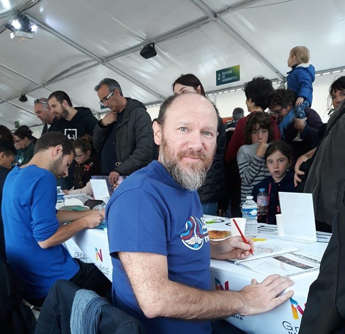 Salon du livre Grand Narbonne 2019, Fred VIGNAUX