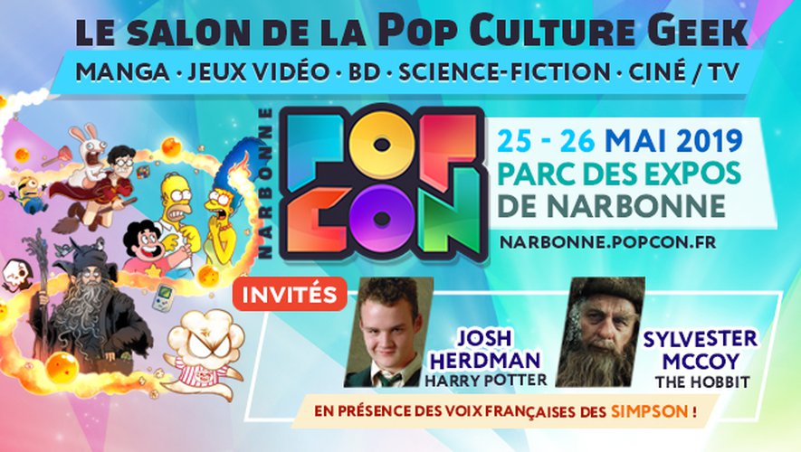 22-05-19 : Sébastien LAURENS, organisateur du salon Popcon ce weekend à Narbonne