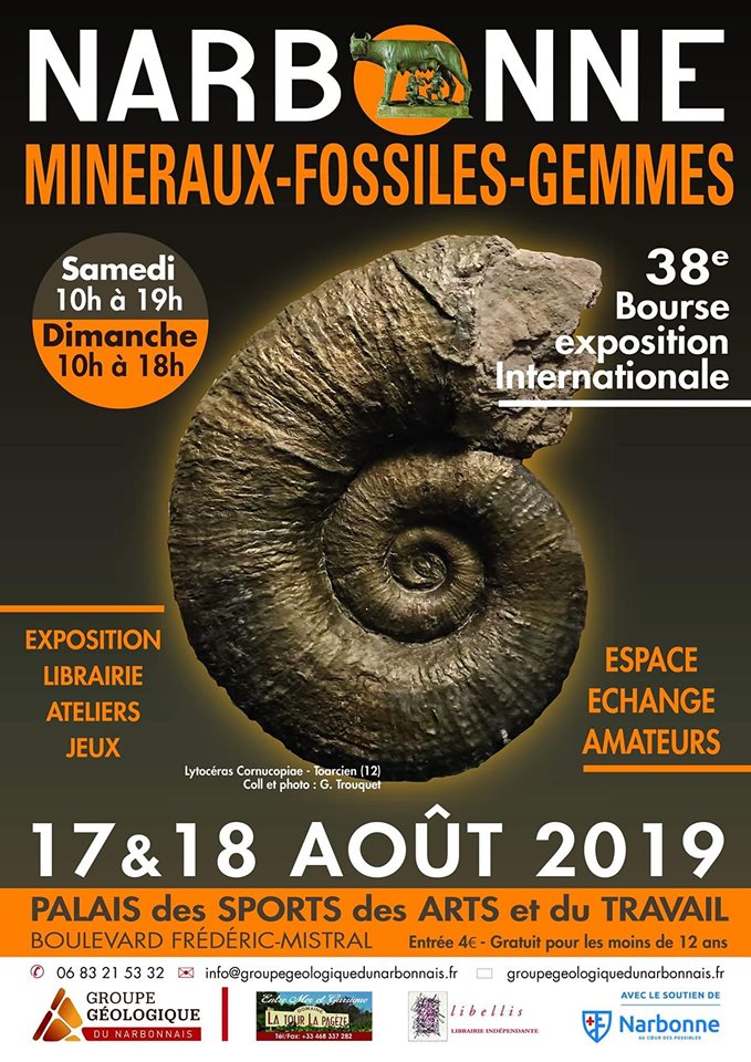 16-08-19 Paulette RIBAYNE, présidente du groupe géologique du Narbonnais