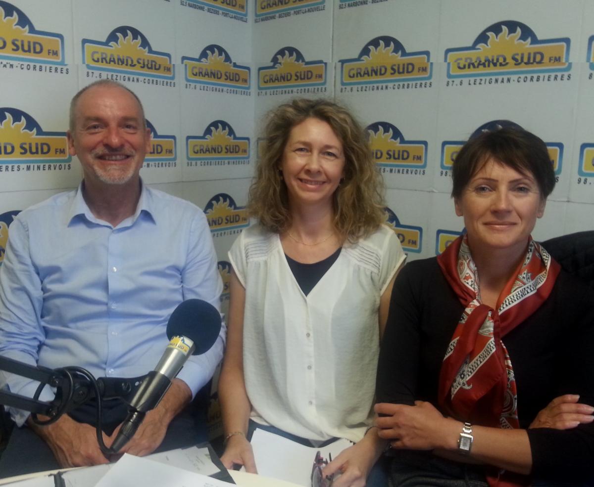 17-10-19 Didier MARCON, Yvonne BARBIER & Tatiana KOULIKOVA, « Ensemble pour un nouvel élan » à Lézignan-Corbières