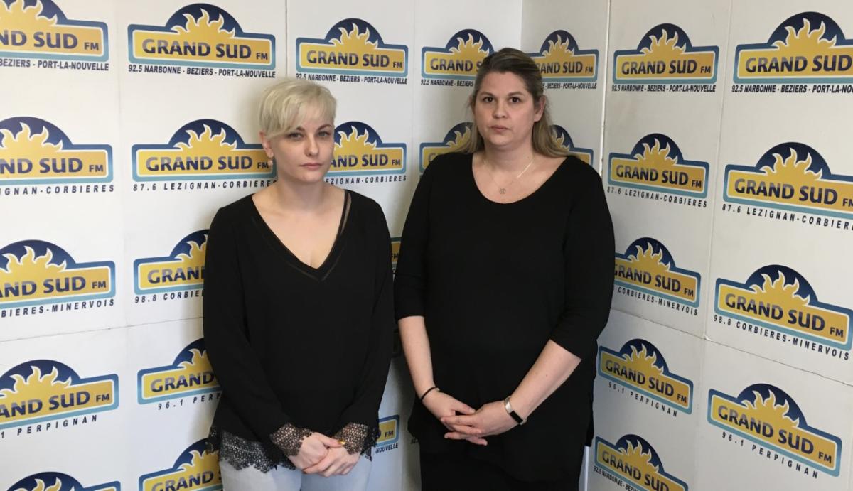 21-12-19 : Marine Verhoeven & Magali Simmons présidente de l’association « Jamais sans Louis » à Salles d’Aude