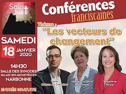 16-01-2020 Olivier LAVIELLE présente la conférence Franciscaine avec Ségolène Royal