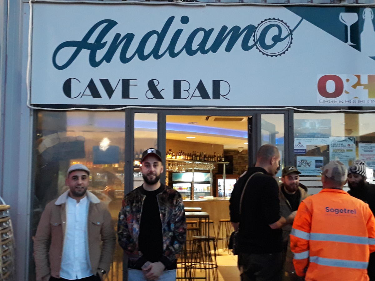 05-02-20 Le RDV Shopping chez Andiamo, cave et bar à Lézignan-Corbières