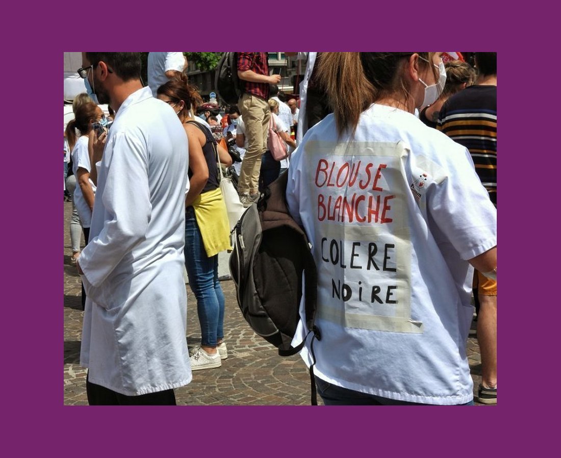 slider manif infirmières