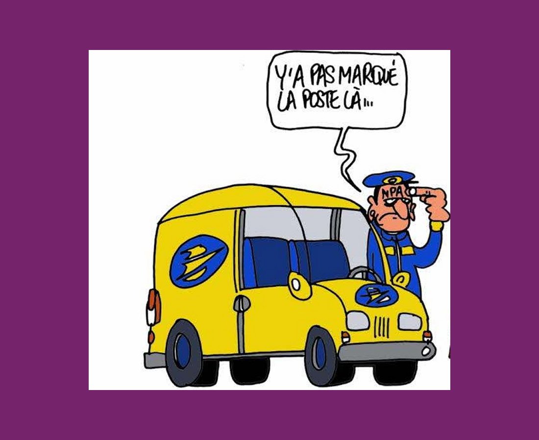 slider y'a pas marqué La Poste