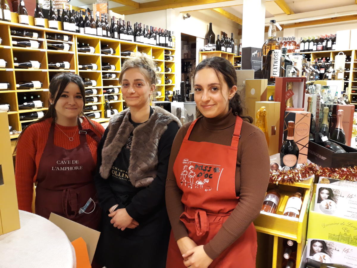22-12-20 Jocelyne Lardé, à la tête de la Cave de l’Amphore à Narbonne