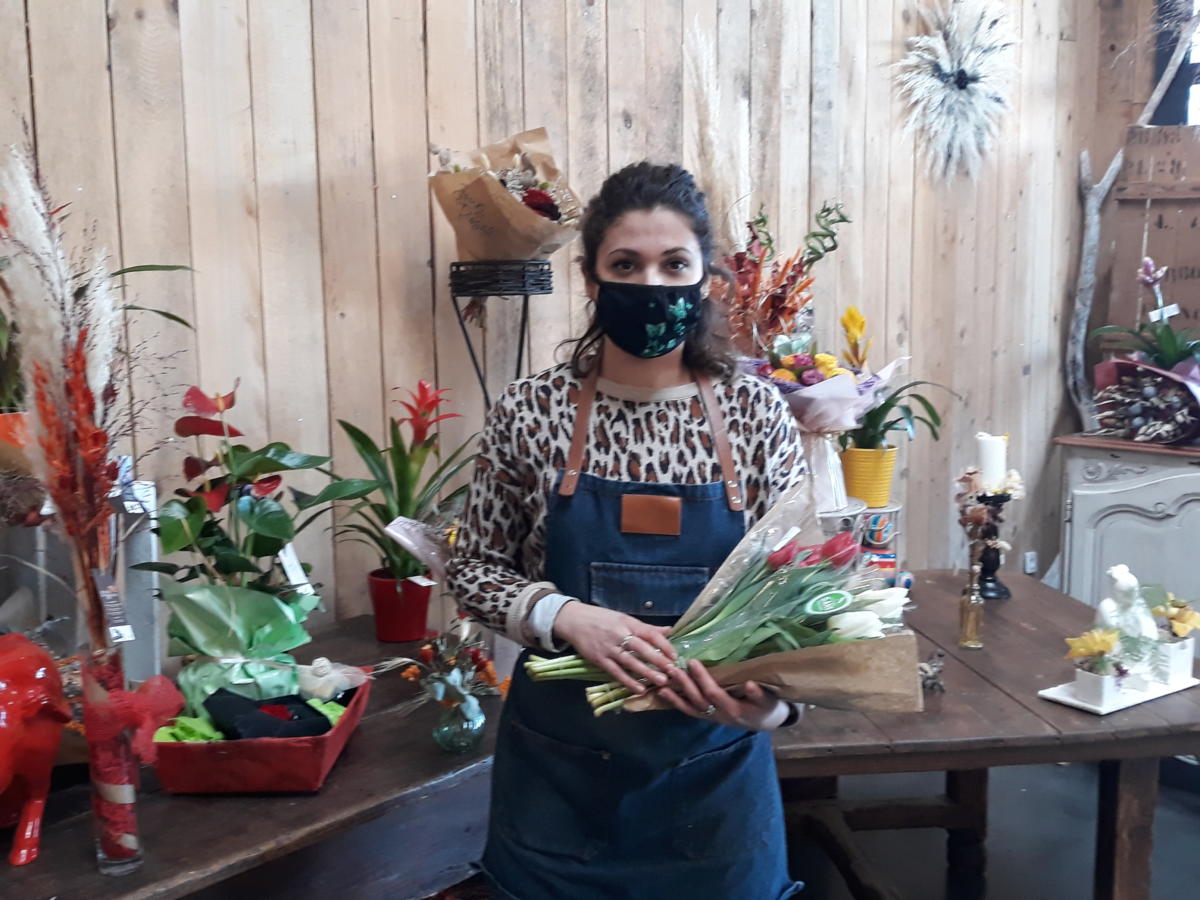 13-01-21 Marie, fleuriste chez Jour de Roses à Narbonne