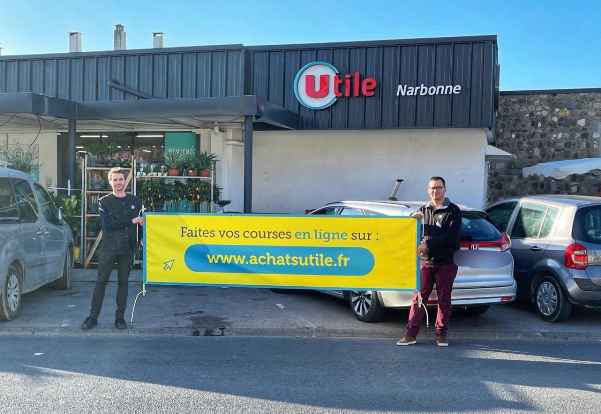 17-03-21 : Christophe Montagnié, directeur du magasin Utile Narbonne