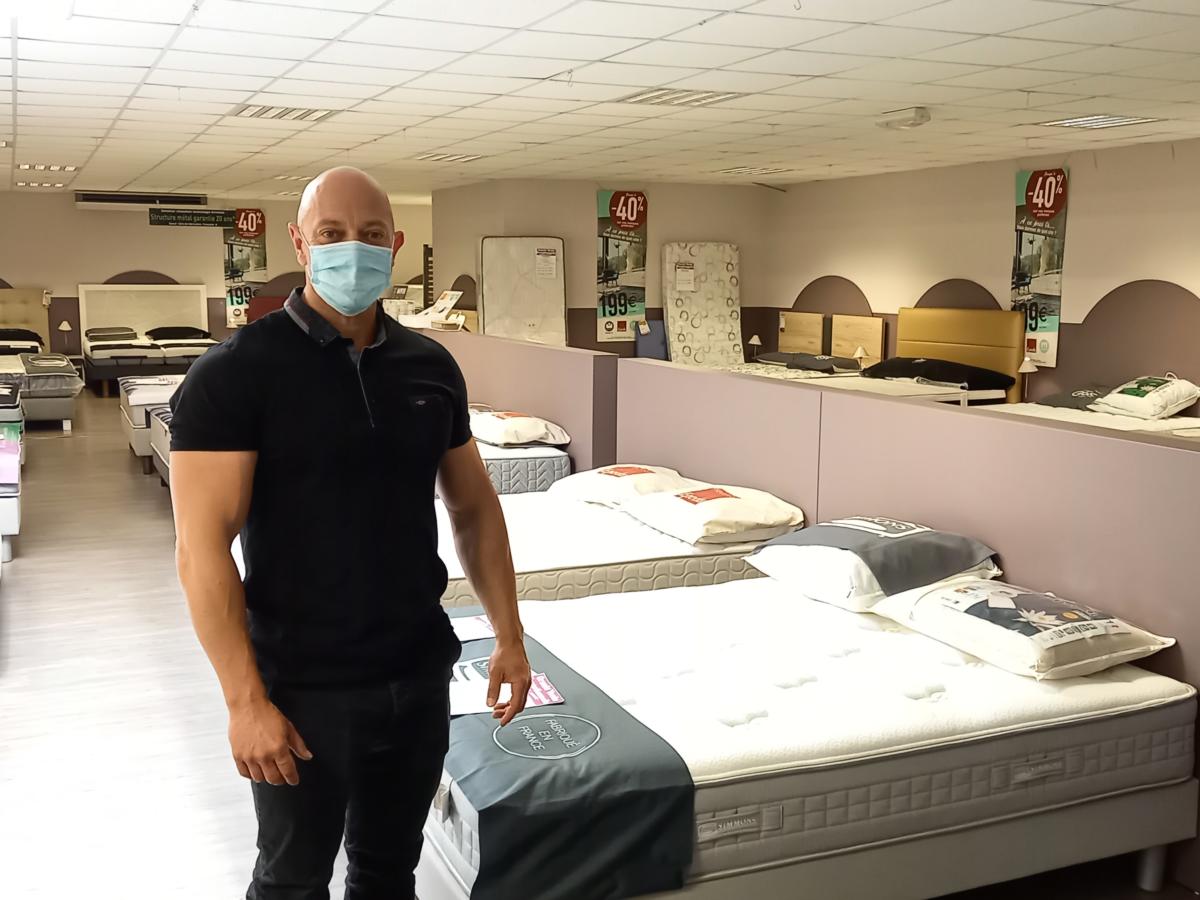 14-06-21 : Cédric GRACIA, gérant du magasin Harmonie à Lézignan-Corbières