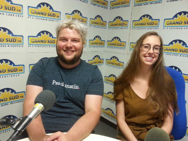 28-07-21 Marcel Authié et Marie Montfermet de la compagnie théâtrale « çà crée Marcel »