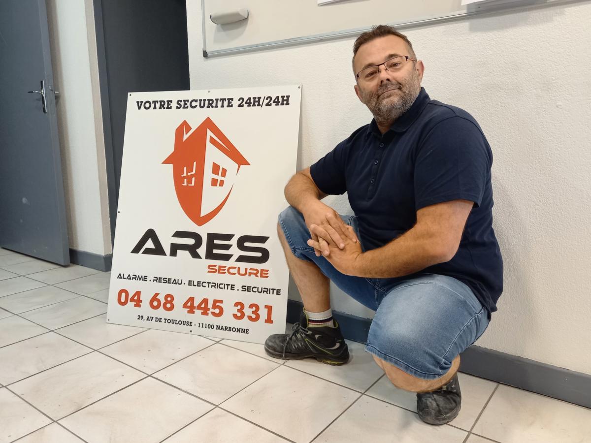 08-07-21 : Virgil LACROIX, responsable technique du magasin Ares Secure à Narbonne