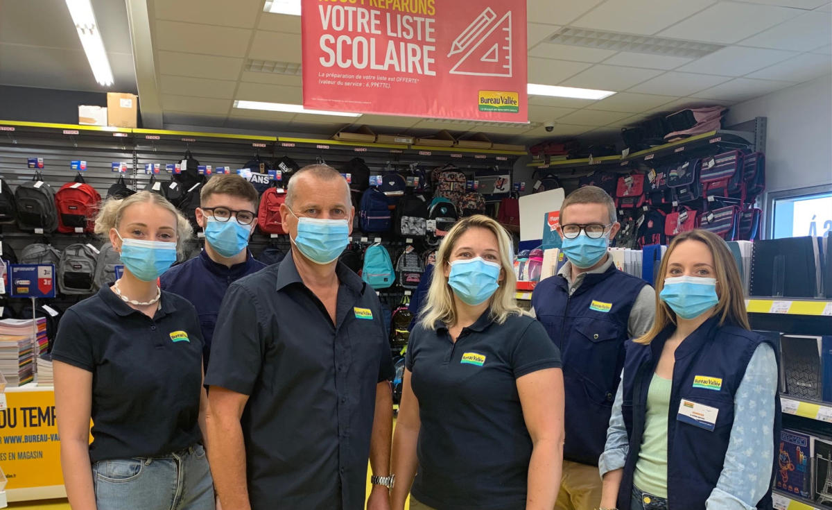 07-07-21 : Séverine BOUSQUET, à la tête du magasin Bureau Vallée à Narbonne