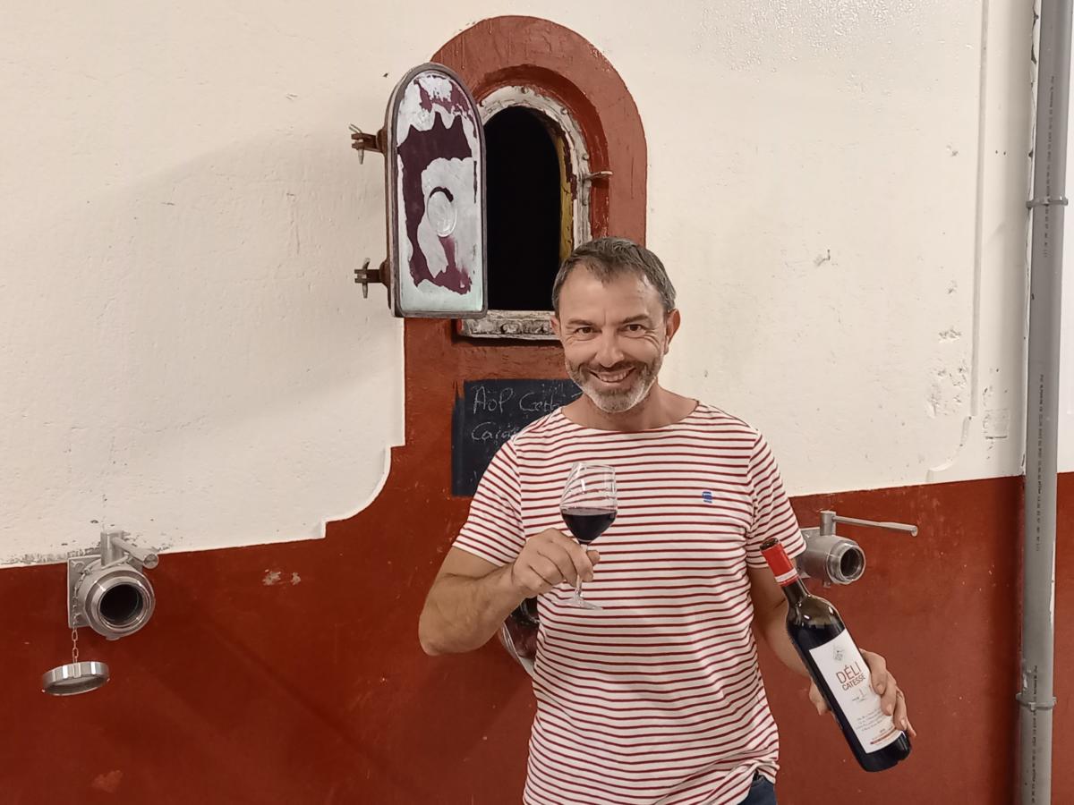 05-08-21-21 : Bernard BONNAFOUS, administrateur de la cave Terre d’expression à Fabrezan