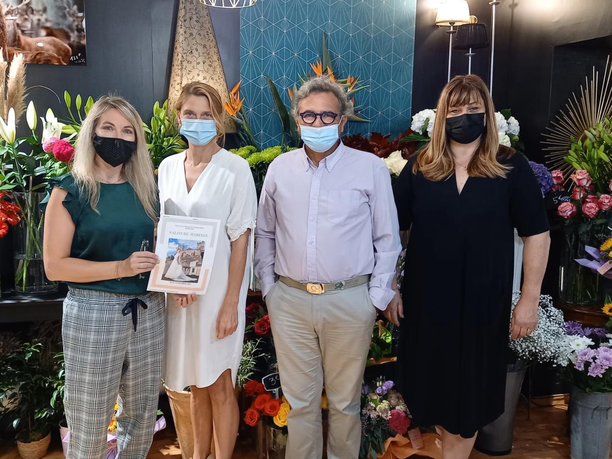29-09-21 : Pascale Corté et Sylvie Cousin présentent le Salon du Mariage à Narbonne