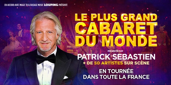 23-11-21 : Patrick Sébastien, présentateur du Plus Grand Cabaret du Monde.