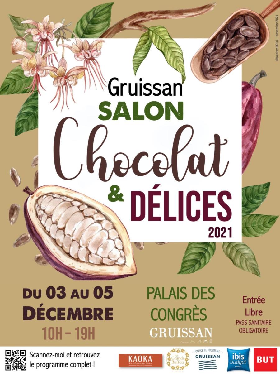 02-12-21 : Ricardo, metteur en scène du salon du chocolat & des délices à Gruissan