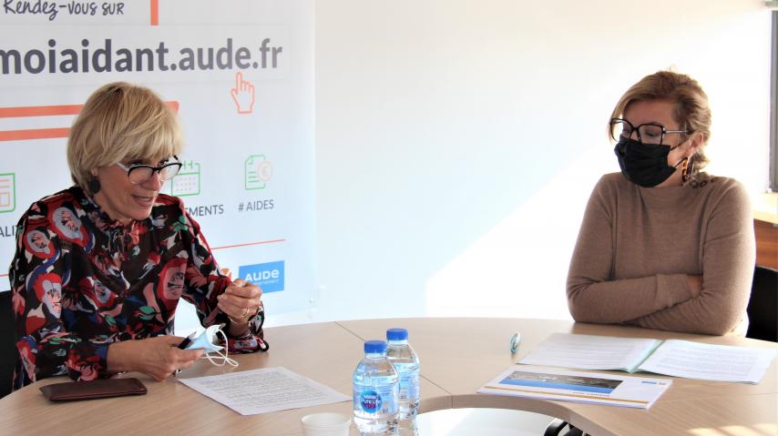 31-12-21 : Séverine ROGER-MATEILLE, déléguée à l’autonomie & au handicap pour le département de l’Aude