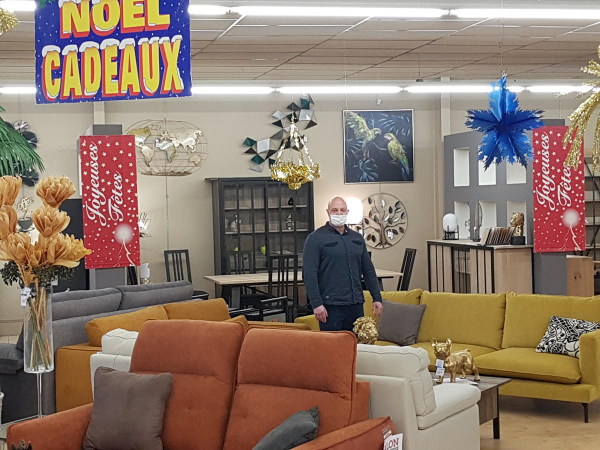 02-12-21 : Cédric GRACIA, gérant du magasin Harmonie à Lézignan-Corbières