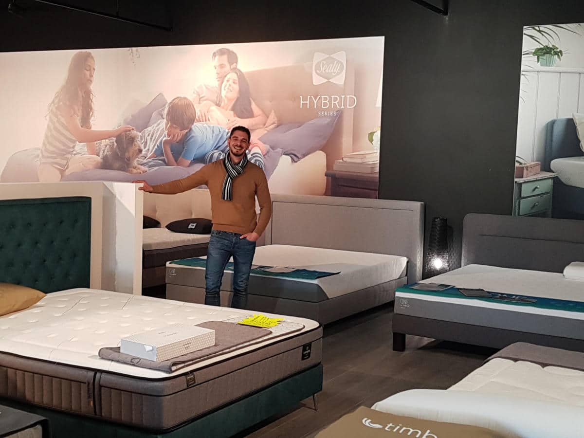 17-01-22 : Jean-Hugues BETTOLO, à la tête du magasin N°1 de la Literie à Lézignan-Corbières