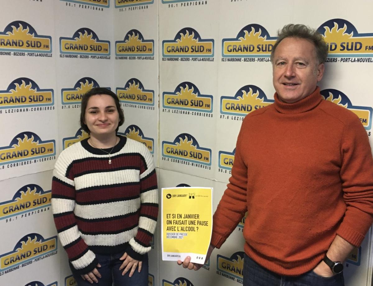 12-01-22 : Léa MURCIA, animatrice & Jérôme RIFFE, directeur de l’association Addictions France Aude