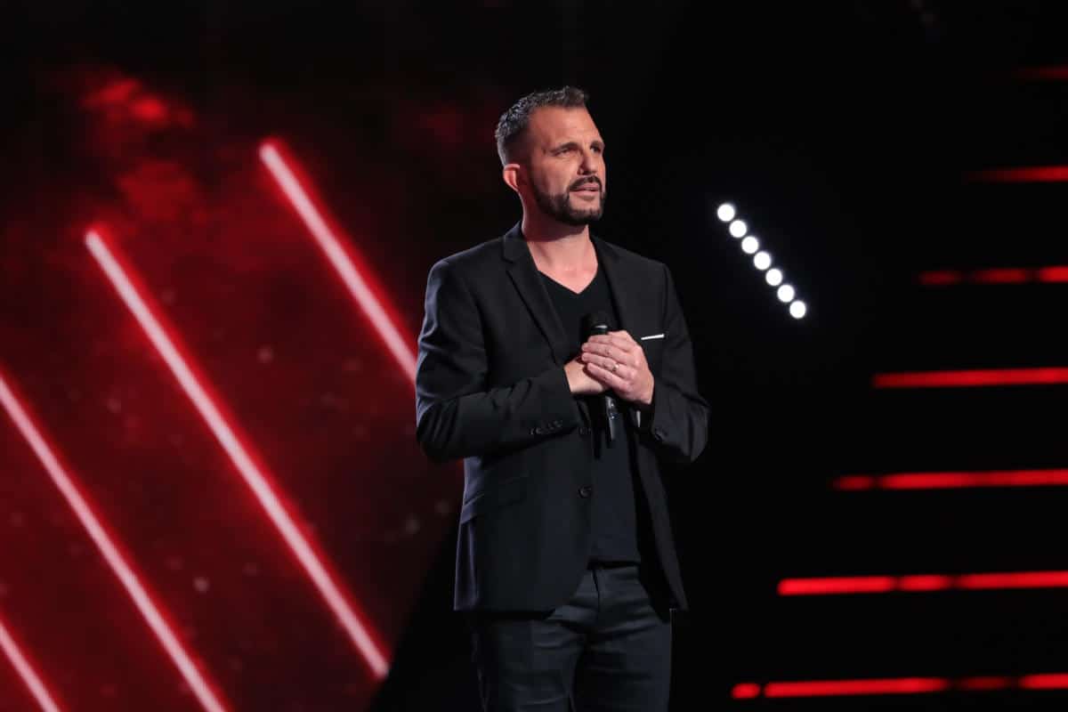 12-02-2022 : Jean Palau, candidat de la Llagonne participant à l’émission The Voice ce samedi 12 février