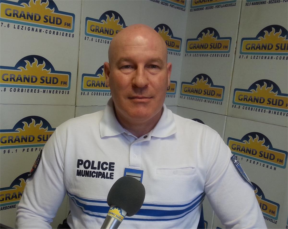 09-03-22 : Bruno GONZALEZ, directeur adjoint de la police municipale de Narbonne