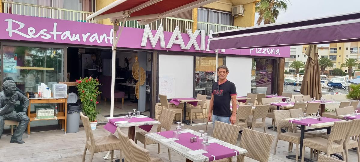 28-06-22 : Patrick COUDERT, à la tête de votre restaurant Chez Maxim à Gruissan