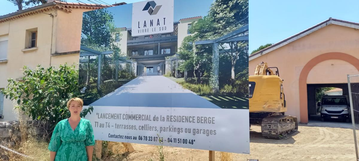 05-07-22 : Anne-Lise MEFFRE, responsable des programmes LANAT Immobilier à Narbonne