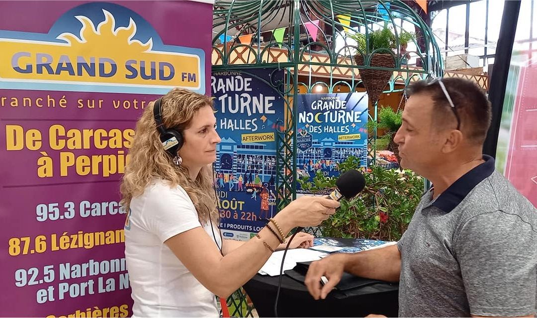 Gd Sud FM en direct des Halles de Narbonne