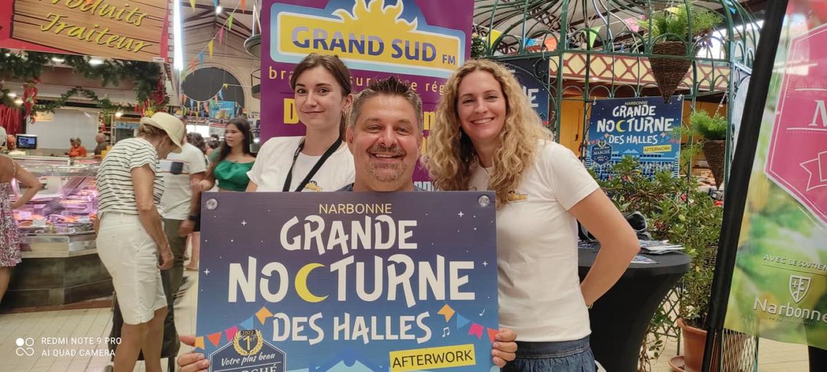 28-07-22 : Grande nocturne des Halles de Narbonne ce jeudi 04 août 2022