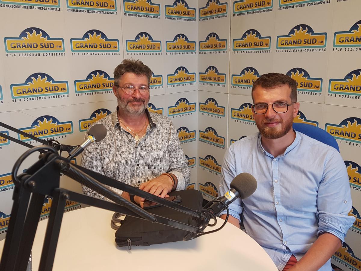 16-09-22 : Jean Louis RIO, chargé de la politique du logement, de l’urbanisme & de l’aménagement du territoire du Grand Narbonne & Pierre Luc LAUZE, chargé de mission mobilité pour le Grand Narbonne