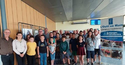 19-10-2022 : Bernard AMILHAT, Président de l’outil en main à Lézignan-Corbières