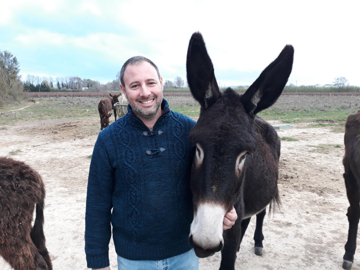 14-12-21 : Sébastien Solé, éleveur et responsable de l’Asinerie du Rivage à Coursan