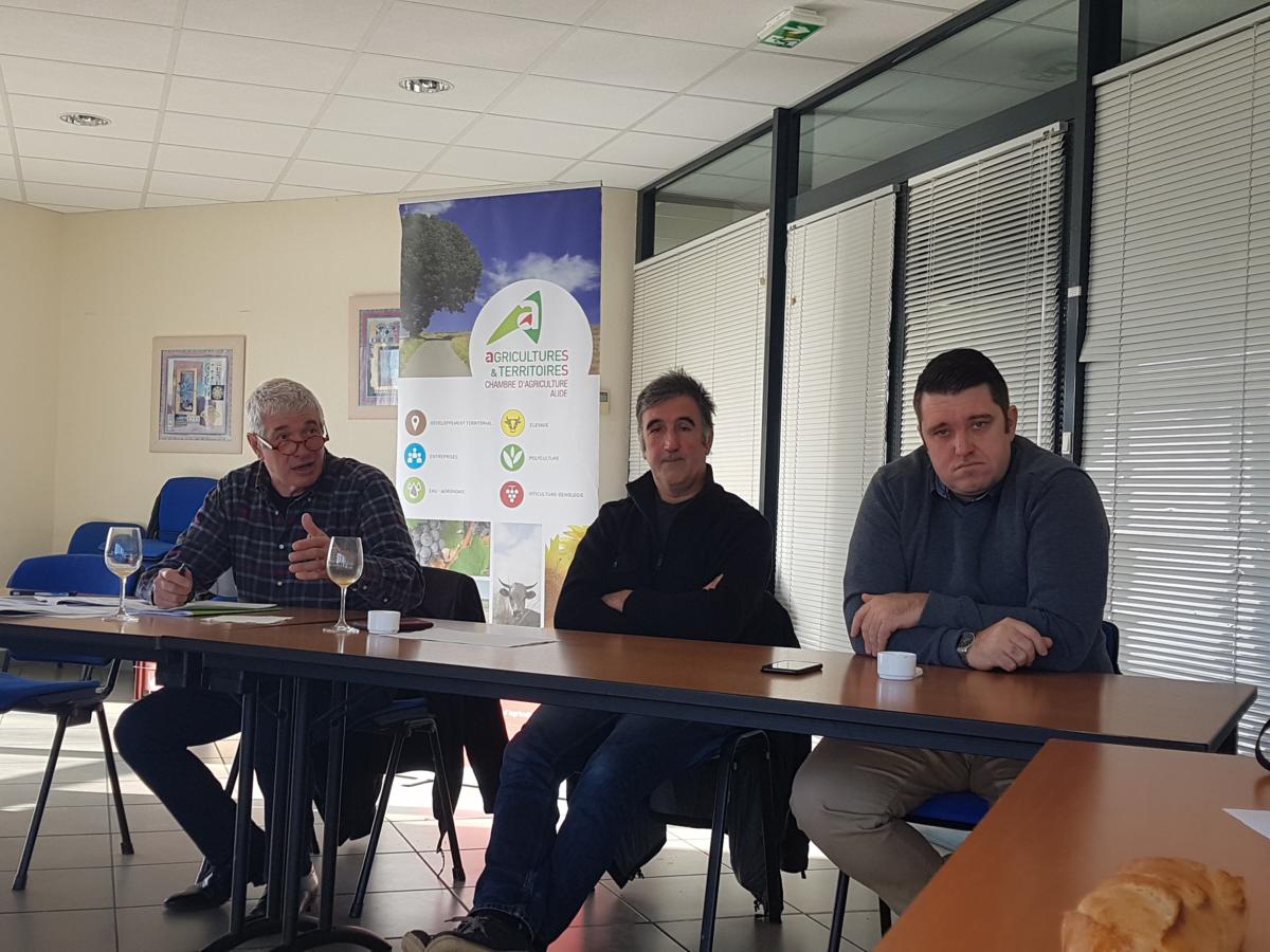 20-01-23 : Philippe VERGNES, Président de la chambre d’agriculture de l’Aude