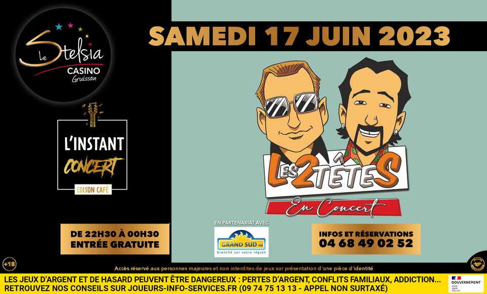 12-06-2023 : Kévin ALISSON & Geoffrey NOT, membres du duo « Les 2 Têtes »