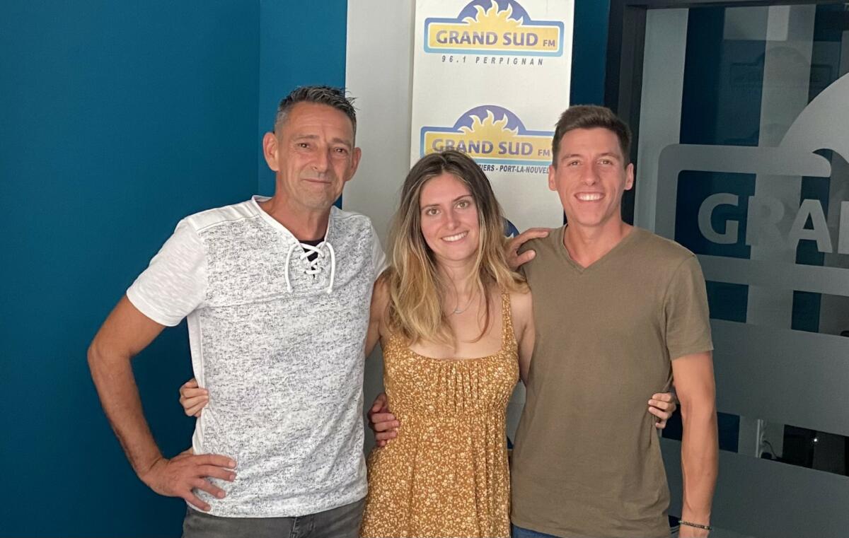 10-08-23 : Gilles, Maïlys & Bryan du groupe Rhythm and Smile.