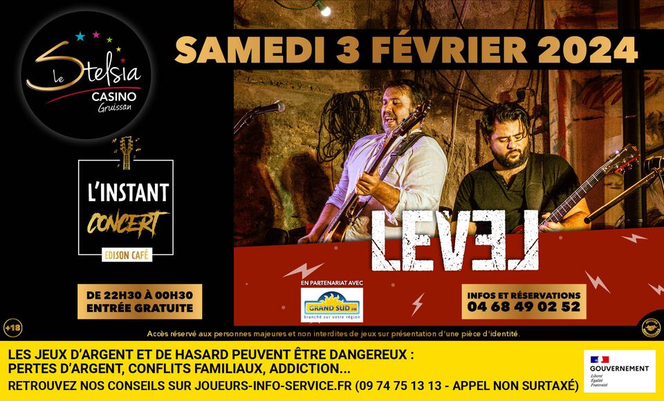 31-01-24 : David PUEYO, bassiste et chanteur du groupe Level Duo