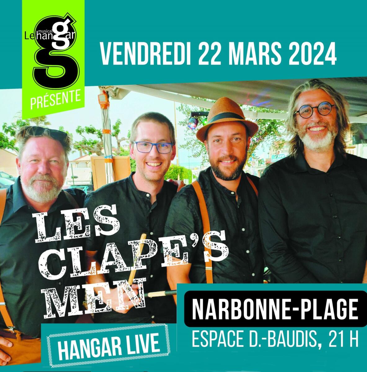 22-03-24 : Yann, guitariste & Micka, batteur des Clape’s Men