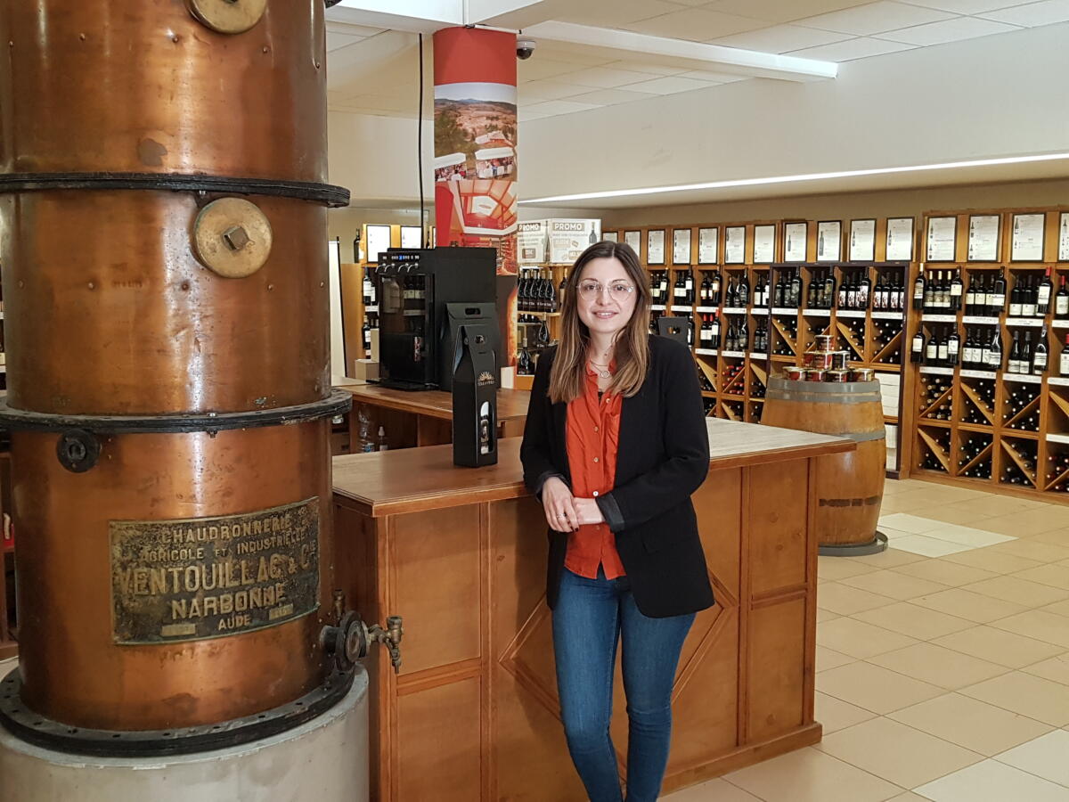 10-04-24 : Marie BLAIS de Terra Vinéa à Portel des Corbières