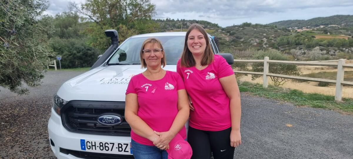 10-05-24 : Axelle et Angélique, audoises et participantes au trophée Roses des Sables au Maroc