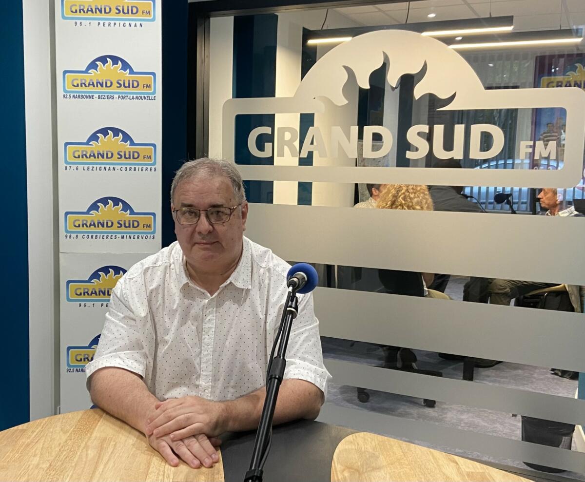 16-10-24 : Bernard ESTEVE, président de l’association « Chez mots passants »  à Narbonne