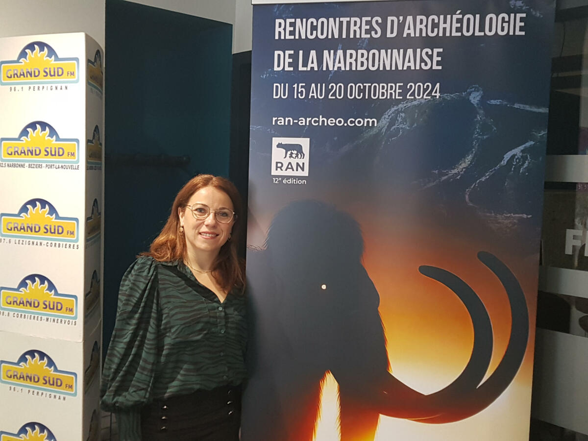 15-10-24 : Elodie ULLDEMOLINS, Coordinatrice des Rencontres d’Archéologie de la Narbonnaise