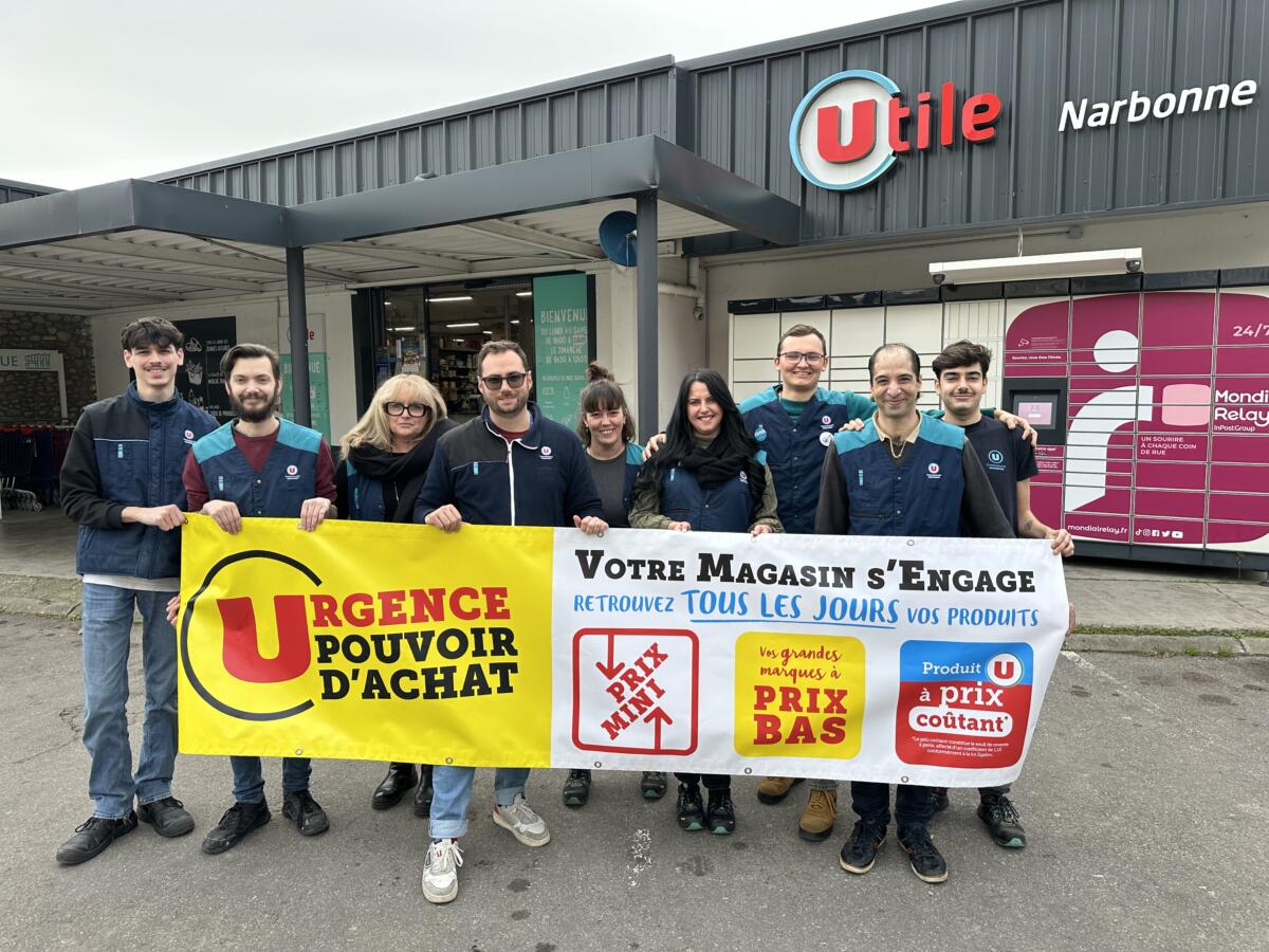 31-01-25 : Christophe Montagnié à la tête de U Express Montredon des Corbières et Utile Narbonne